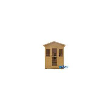 3 Person Outdoor Infrared Sauna Room-WES-HW301