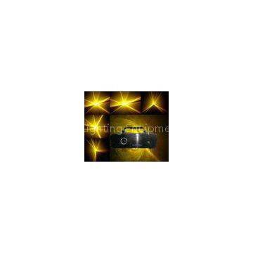 1W Yellow Animation Effect Stage Light, Laser Show System For Pub, Bar, Disco, Party