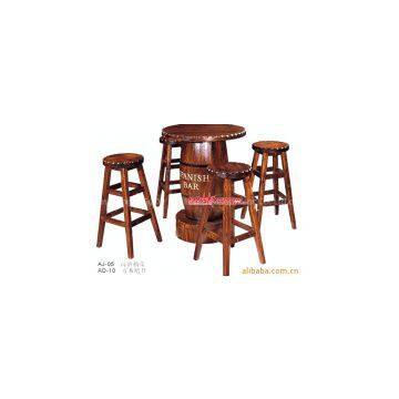 High tea table stool barrel, bar table,0086-15986444776