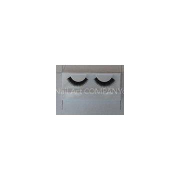 Darkness Soft Synthetic Handmade False Eyelashes , Thick Natural Eyelashes