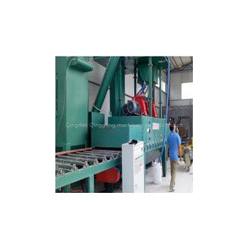 Steel Sheet Rust Removing Roller Conveyor Shot Blasting Machine photo-2