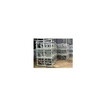2T Frequency Construction Lifts / Building Material Elevators with Single Cage
