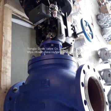 Globe Type Pneumatic Control Valve With Side Wheel,regulatign Valve photo-3