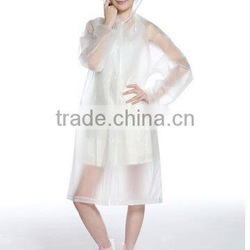 Hot Sale! High quality Waterproof PVC/Polyester Raincoat