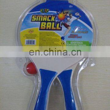 Outdoor Sports Wooden Beach Ball Racket Set