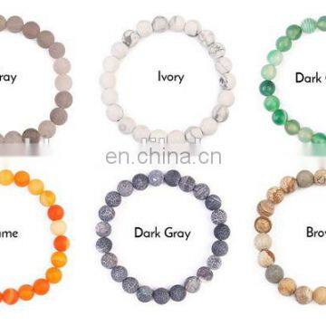 Amazonite Mala Beads Bracelets Summer Yoga Beads Bracelet 14 Colors photo-3