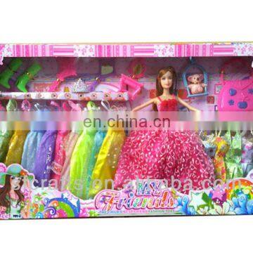 Fashion doll toys for girl