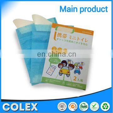 2016 disposable urine bag with gel for travel convenient