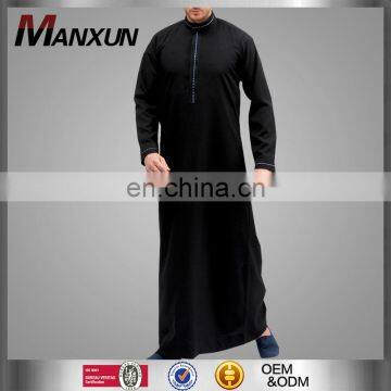 Adult Age Group And OEM Service Supply Muslim Jubah New Arrival Casual Men Thobe Prefect Look Abaya