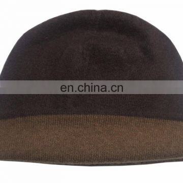 100% Cashmere Knitted Cap in India