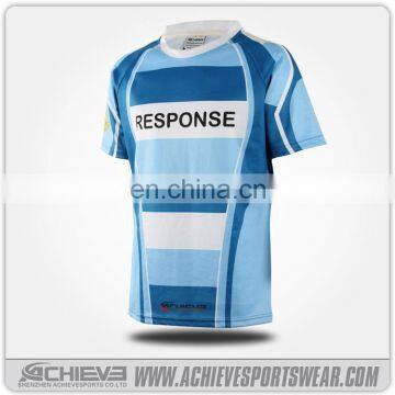 sublimation custom wholesale cheap portugal rugby shirt/4xl rugby shirts