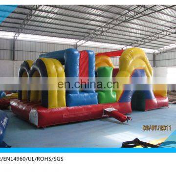 china adult inflatable obstacle course/fun inflatable obstacle courses