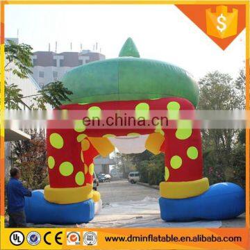 2017 blow up inflatable arch, air tight style race inflatable arch gate