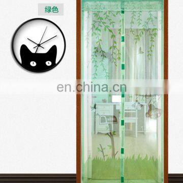 Durable and Hotsale Magnetic Curtains 100% SOFT Mesh Screen Door For Agaainst Mosquito and Home decoration