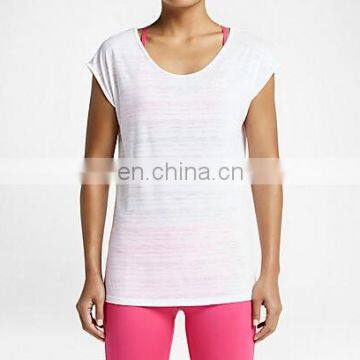 Yihao 2015 New Arrival t Shirt Wholesale Woman T-shirt Short-sleeve Dry Fit Plain Blank T-shirt photo-5