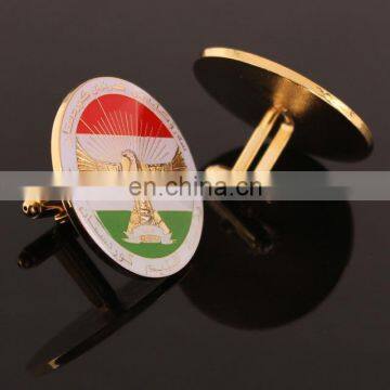 custom logo cufflink souvenir gift