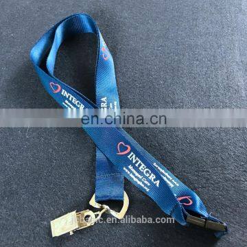 Fashion Style Polyester Material Customized Silkscreen Printing Lanyards photo-3