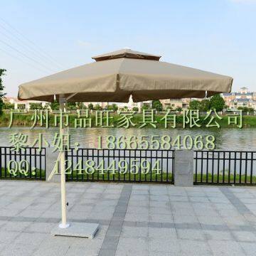 Advertising Watereproof Uv Brown Market Umbrella Outdoor Umbrella Modern photo-2