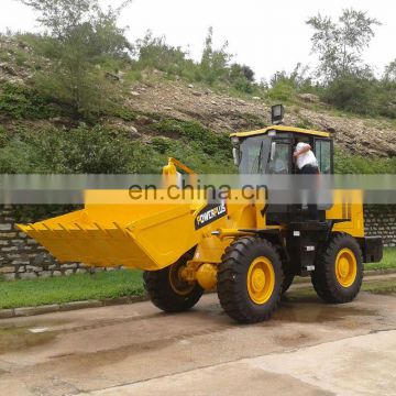 Powerful Performance ZL30F 3ton wheel loader front end loader