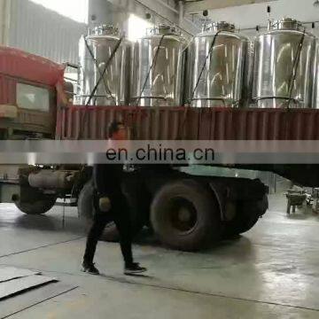 stainless steel wine fermentation tank 10000l / Jacketed fermenter tank / agitating fermentation tank 200L