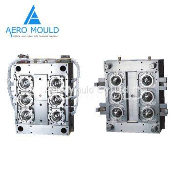 High-efficiency 6-cavity PET preform Injection mold