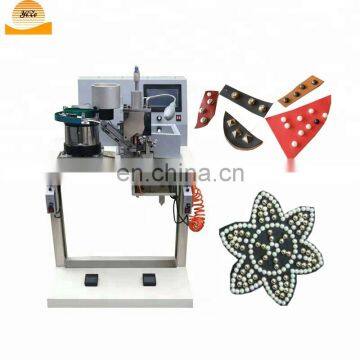 Plastic Beads Pearl Nailing Machine Beads Coating Machine for Blouse, Leather Industry photo-2