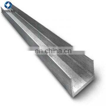 china good supplier Steel profile galvanized steel U channel size and price