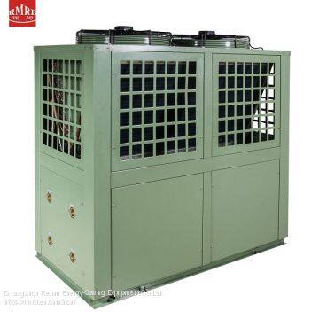 316 stainless steel 250kw freestanding heating unit horizontal air to water heat pump for factory , worker dormitory