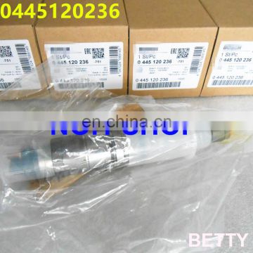 100% genuine and brand new common rail fuel injector 0445120236