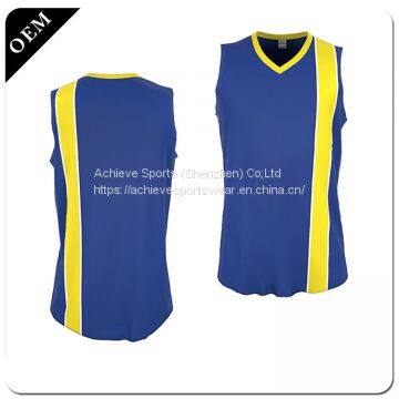 2019 Sublimated usa latest basketball jersey design