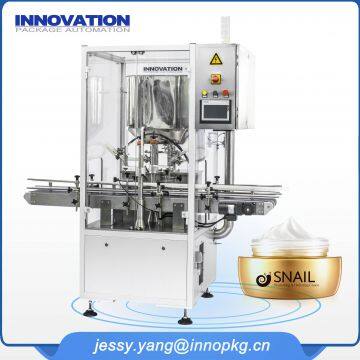 Double Lines face lotion bottling machine