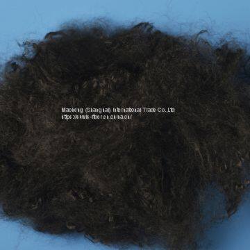 1.2d X 38mm Black Polyester Staple Fiber
