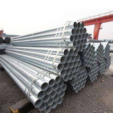 BS1387 Galvanized Steel Round Pipe / Gi Tube / Hot Dipped Galvanized Steel Pipe