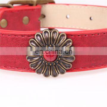 Factory Direct Cloth Cloth Pet Collar Embroidered Dog Collar photo-7