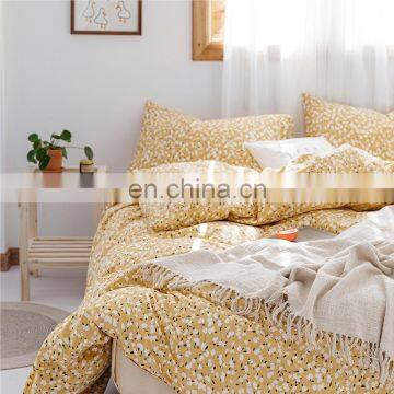 Cheap Fitted Home 3 Piece 3D Super King Size Queen 100% Cotton Printing Bed Sheet Duvet Cover Set photo-5