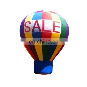 Outdoor Advertising Inflatables Promotional SALE Banner 5m Rainbow Inflatable Air Balloon for Shop