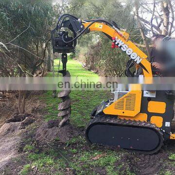 Multifunction 23HP Mini Skid Steer Loader Hysoon HY280 photo-5