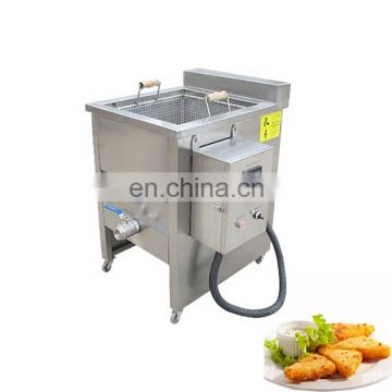 Gas electric heating automatic potato chips frying machine deep fryer small