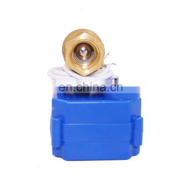 TF CWX-15Q Mini Brass Electric Ball Valve DN15/DN20 for Water Treatment,IC Card Meters photo-3