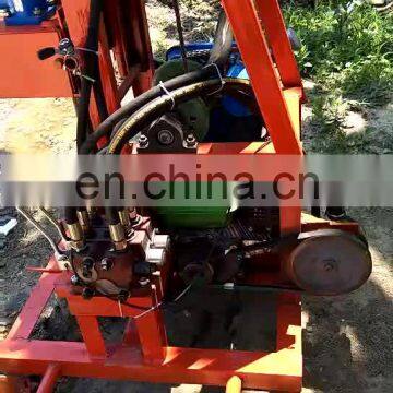 200m deep hydraulic portable water well drilling rig machine for sale