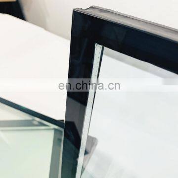 Clear Glass Curtain Wall Tempered Offilne Coating Low e Insulated Glass