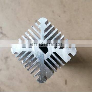 Toshine Led Aluminium Heatsink Extrusions , Silvery / Black Anodized Extruded Aluminium Profiles photo-5
