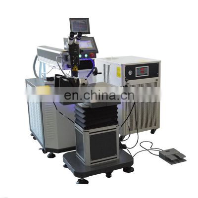 Automatically wire offering YAG laser welding refurbishing repairing machine for module motor metal spare parts