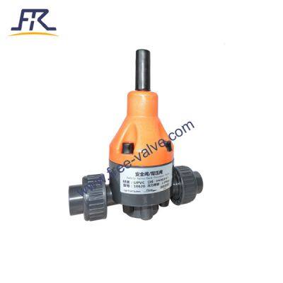 Plastic Back Pressure Valve