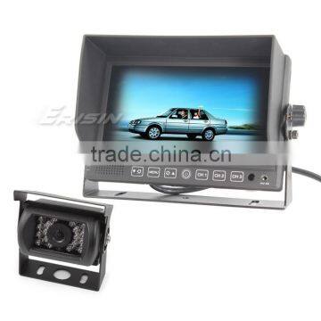 ES312 Erisin Truck 7" HD Color TFT LCD Monitor Sunvisor CCD Rear View Camera