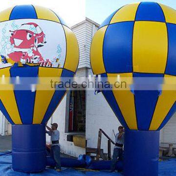 yellow beautiful china new design inflatable advertising ballons