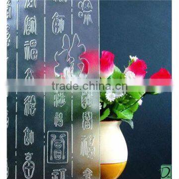 3mm Clear Nashiji Patterned Glass With ISO9001&CE Certificate photo-2