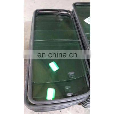 Auto Glass With Frame Middle Side Windshield For Toyota Hiace 1994 15 Seats