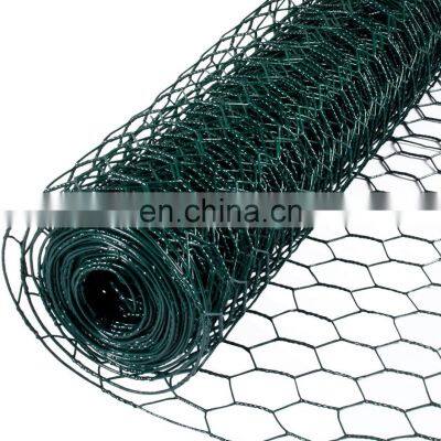 PVC Coated Hexagonal Wire Mesh Chicken Electro Galvanized Black Hexagonal Iron Wire Mesh