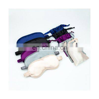 100% Pure Silk Double-Side Shading Eye Cover Maskshade Sleeping Eye Cover Mask Eyepatch Blindfolds Eyeshade Health photo-5